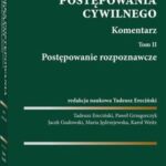 Kodeks postępowania cywilnego. Komentarz. Tom 2. Postępowanie rozpoznawcze — okładka e-booka