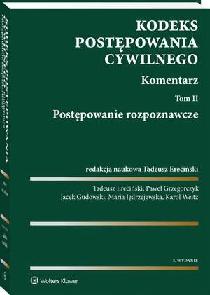Kodeks postępowania cywilnego. Komentarz. Tom 2. Postępowanie rozpoznawcze — okładka e-booka