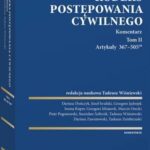 Kodeks postępowania cywilnego. Komentarz. Tom II. Artykuły 367–505(39) — okładka e-booka