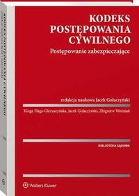 Kodeks postępowania cywilnego. Postępowanie zabezpieczające — okładka e-booka