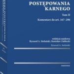 Kodeks postępowania karnego. Tom II. Komentarz do art. 167-296 — okładka e-booka