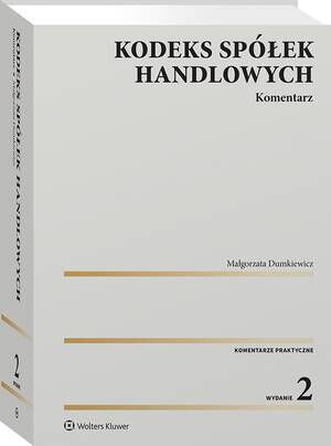 Kodeks spółek handlowych. Komentarz — okładka e-booka