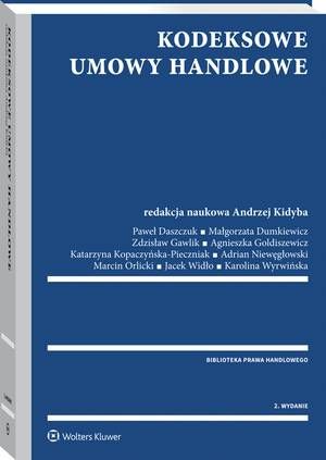 Kodeksowe umowy handlowe — okładka e-booka