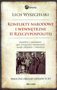 Konflikty narodowe i wewnętrzne w II Rzeczypospolitej — okładka e-booka