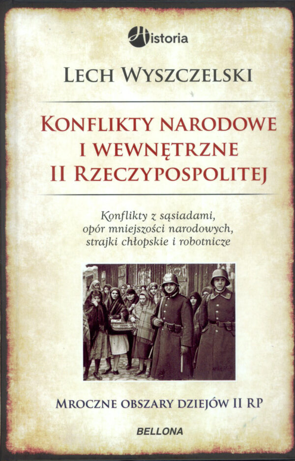 Konflikty narodowe i wewnętrzne w II Rzeczypospolitej — okładka e-booka