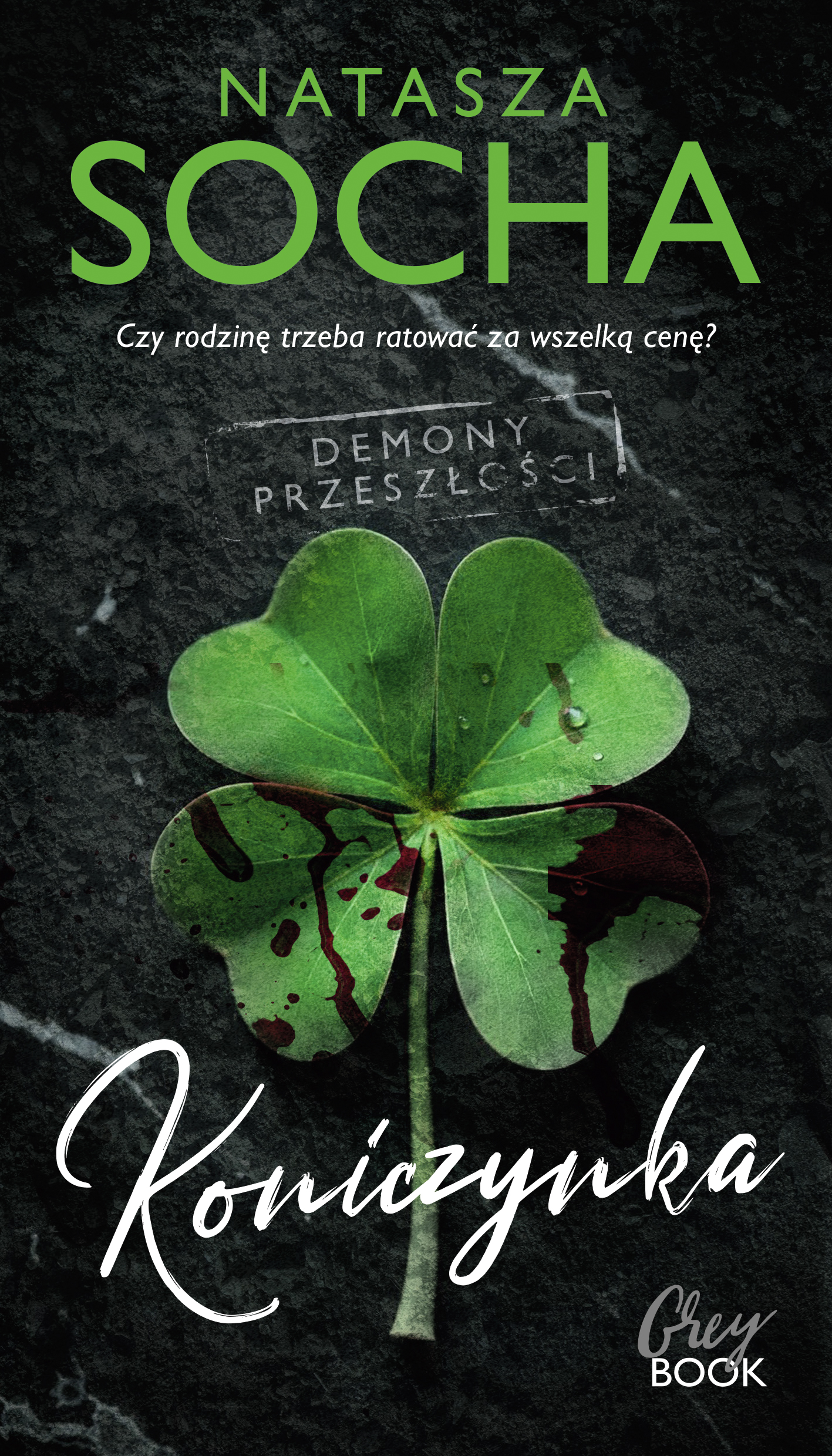 Tytuł: Koniczynka
Autor: Natasza Socha
Wydawnictwo: Purple Book
Formaty: EPUB, MOBI