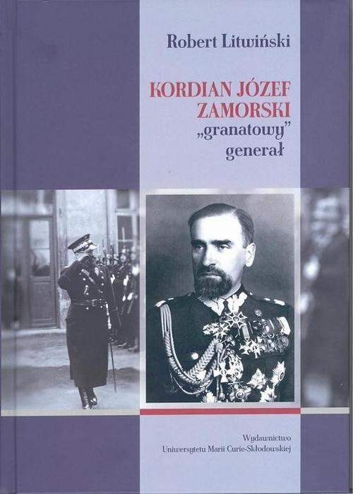Kordian Józef Zamorski granatowy generał — okładka e-booka