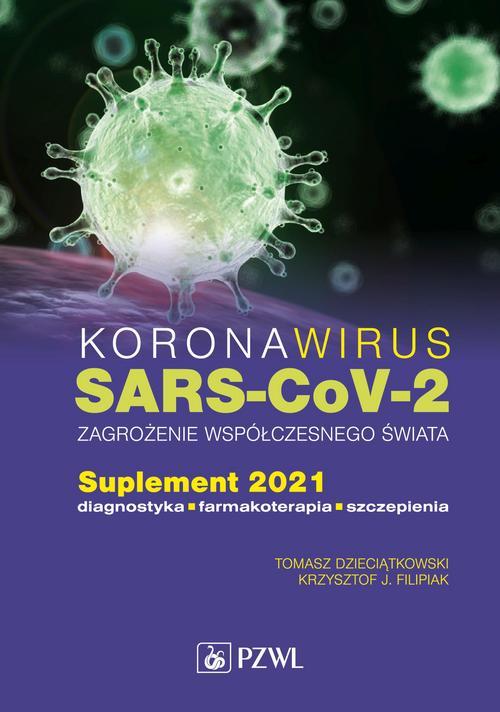 Koronawirus SARS-CoV-2 zagrożenie dla współczesnego świata — okładka e-booka