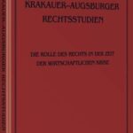 Krakauer-Augsburger Rechtsstudien. Die Rolle des Rechts in der Zeit der wirtschaftlichen Krise — okładka e-booka