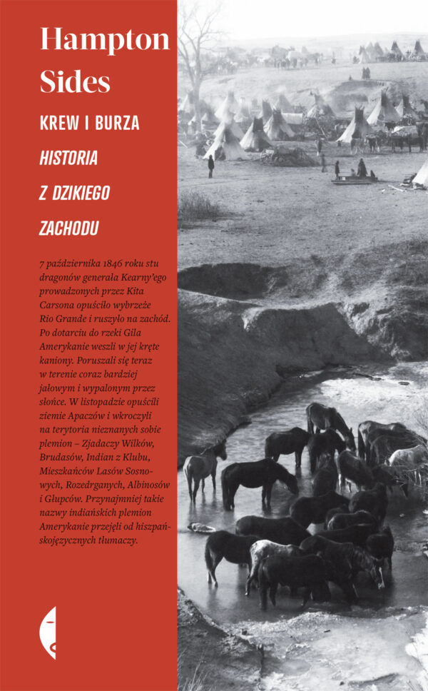 Krew i burza. Historia z Dzikiego Zachodu — okładka