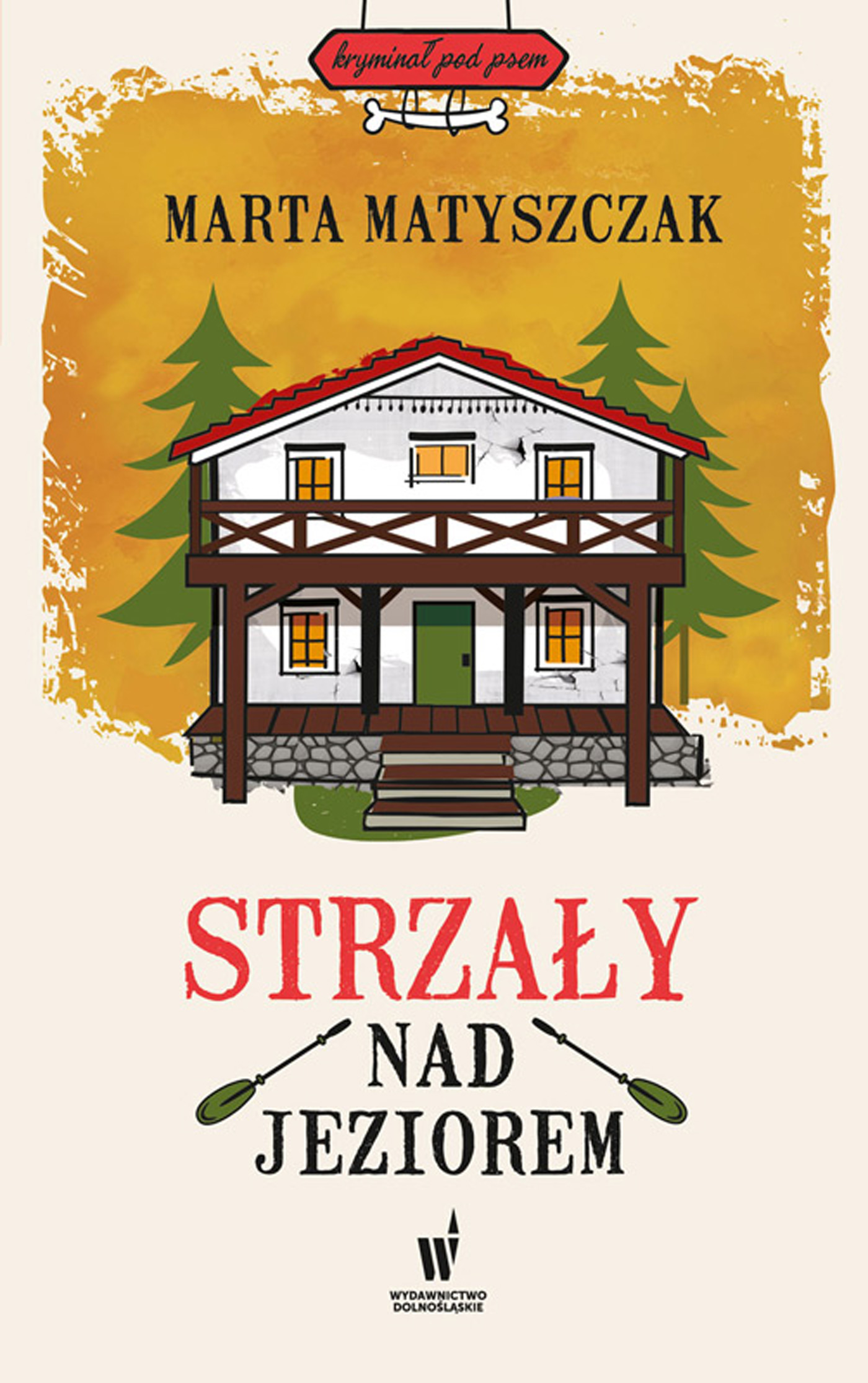 Kryminał pod psem. Strzały nad jeziorem — okładka e-booka