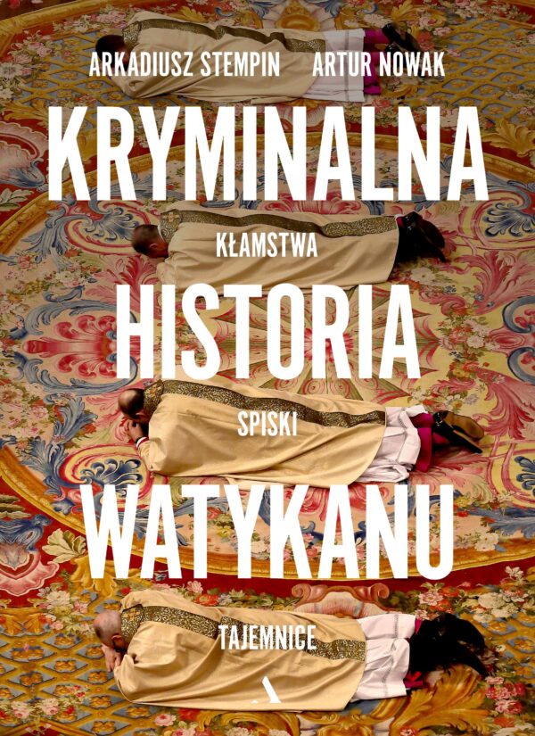 Kryminalna historia Watykanu — okładka