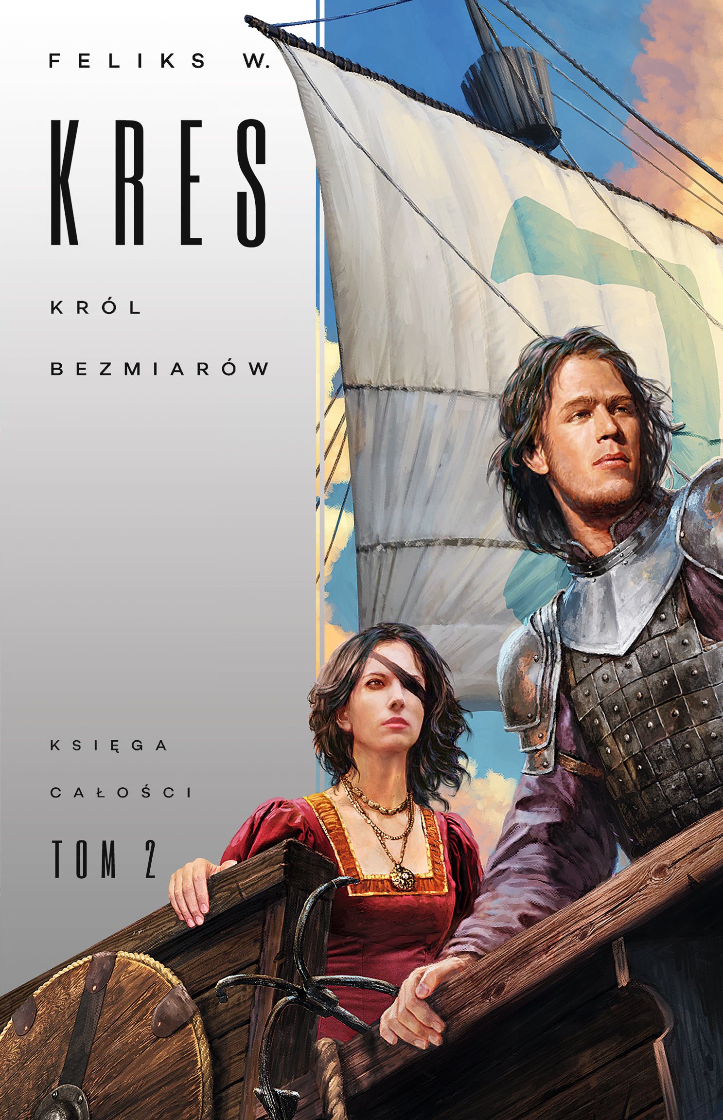 Tytuł: Księga Całości (#2). Król Bezmiarów
Autor: Feliks W. Kres
Wydawnictwo: Fabryka Słów
Formaty: EPUB, MOBI