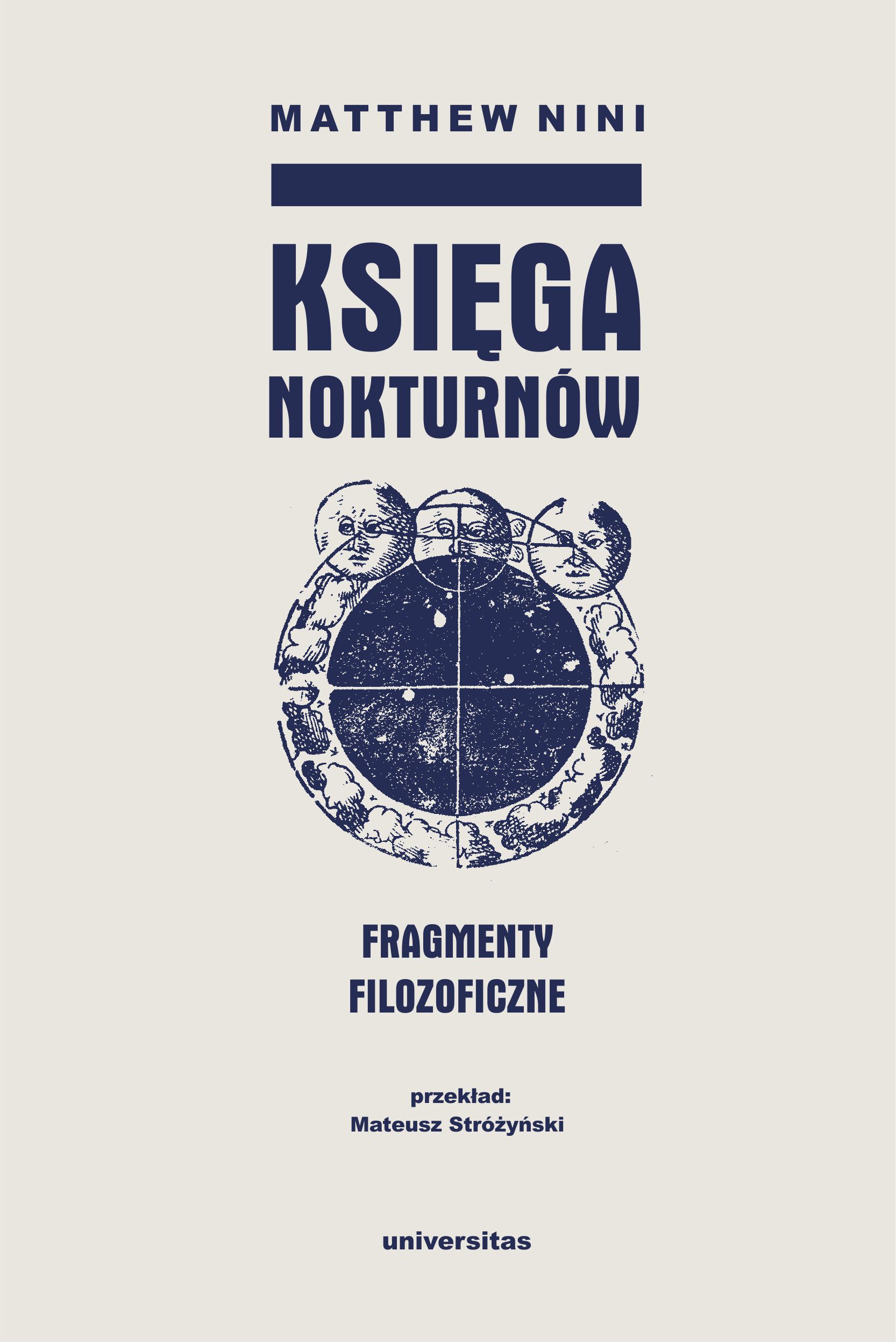 Księga nokturnów: Fragmenty filozoficzne — okładka e-booka