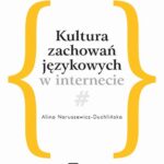 Kultura zachowań językowych w internecie — okładka e-booka