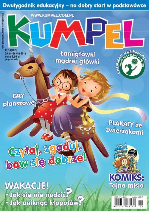 Tytuł: Kumpel 14/2015
Autor: 
Wydawnictwo: Cogito
Formaty: PDF