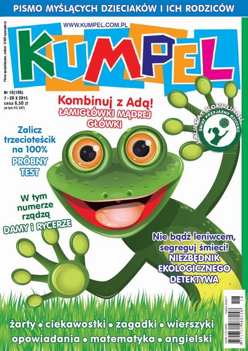 Tytuł: Kumpel 18/2015
Autor: 
Wydawnictwo: Cogito
Formaty: PDF