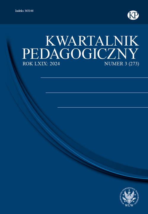 Kwartalnik Pedagogiczny 2024/3 (273) — okładka wydania