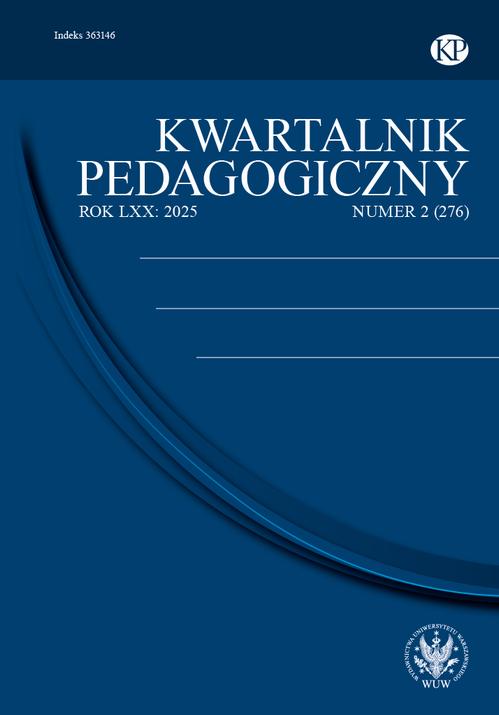 Kwartalnik Pedagogiczny 2025/2 (276) — okładka wydania