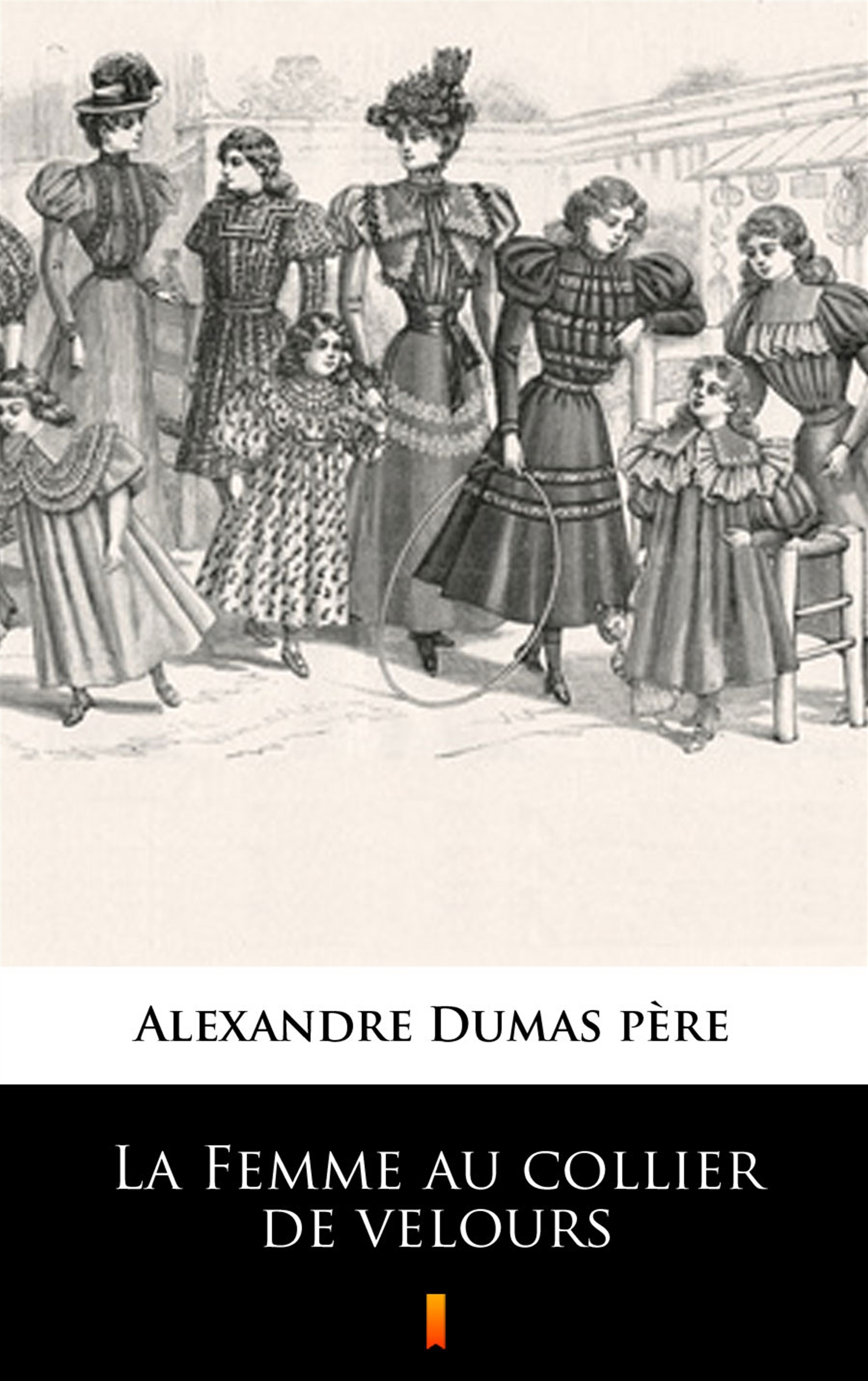 La Femme au collier de velours — okładka e-booka