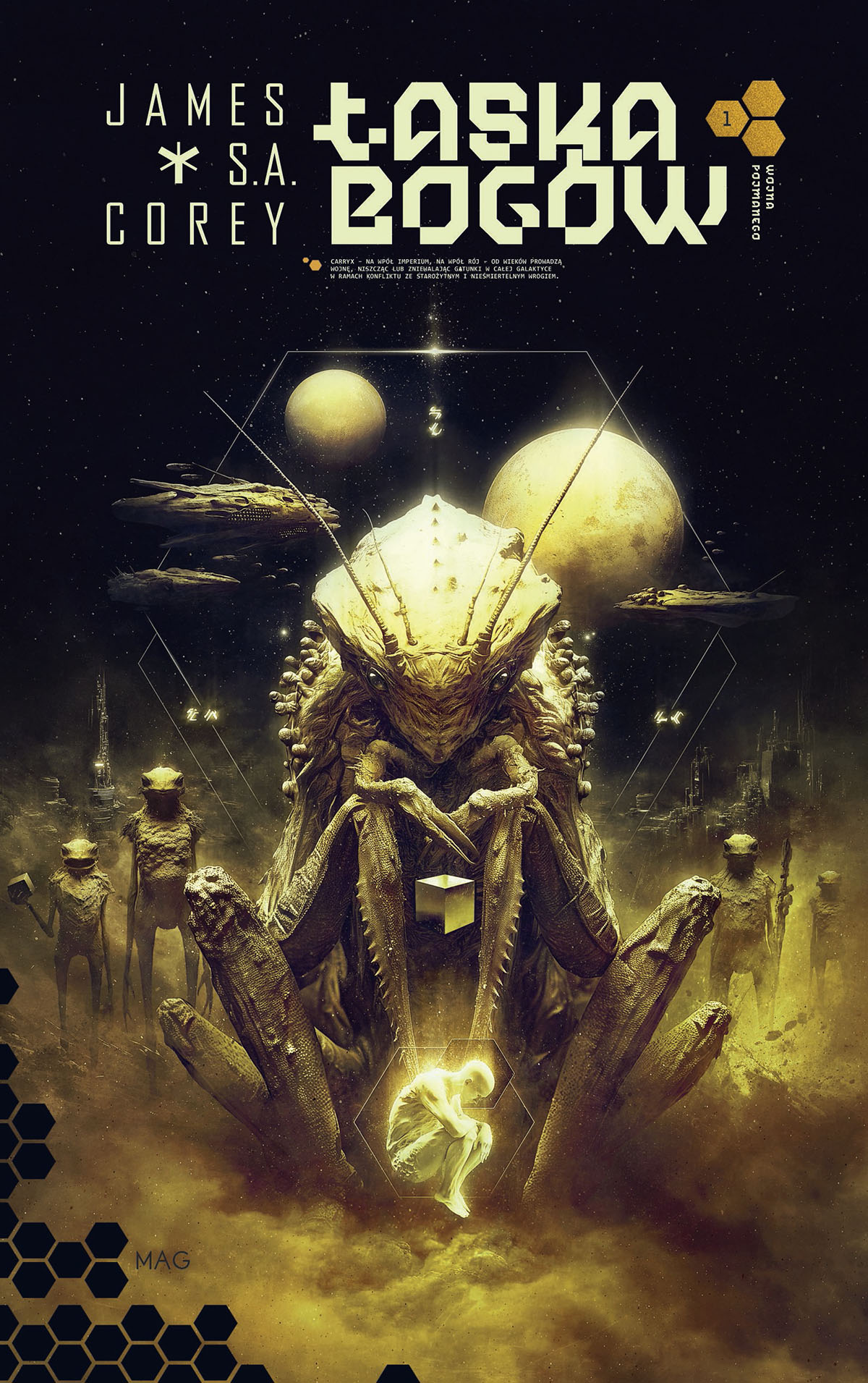 Tytuł: Łaska bogów. Cykl Wojna pojmanego. Tom 1
Autor: James S.A. Corey
Wydawnictwo: MAG
Formaty: EPUB, MOBI
