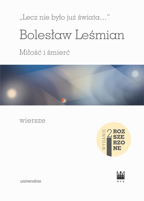 Lecz nie było już świata Miłość i śmierć Wiersze — okładka e-booka