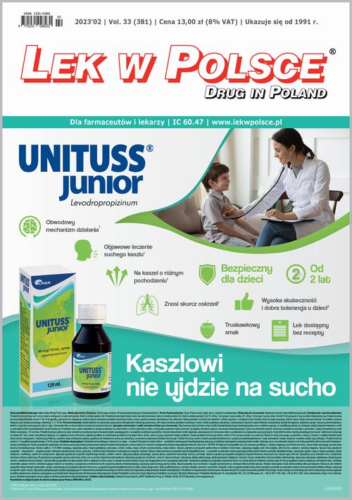 Tytuł: Lek w Polsce 02/2023
Autor: Mateusz Jabłoński, Agnieszka Zielińska, Fijałkowski Wojciech, Paweł Siudem
Wydawnictwo: Medyk
Formaty: PDF