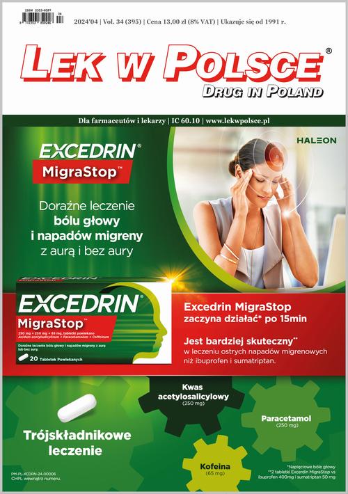 Tytuł: Lek w Polsce 04/2024
Autor: Praca Zbiorowa
Wydawnictwo: Medyk
Formaty: PDF