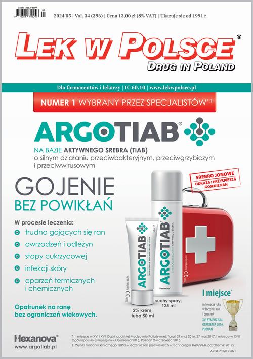 Tytuł: Lek w Polsce 05/2024
Autor: Praca Zbiorowa
Wydawnictwo: Medyk
Formaty: PDF