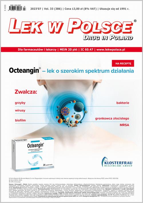 Tytuł: Lek w Polsce 07/2023
Autor: Praca Zbiorowa
Wydawnictwo: Medyk
Formaty: PDF