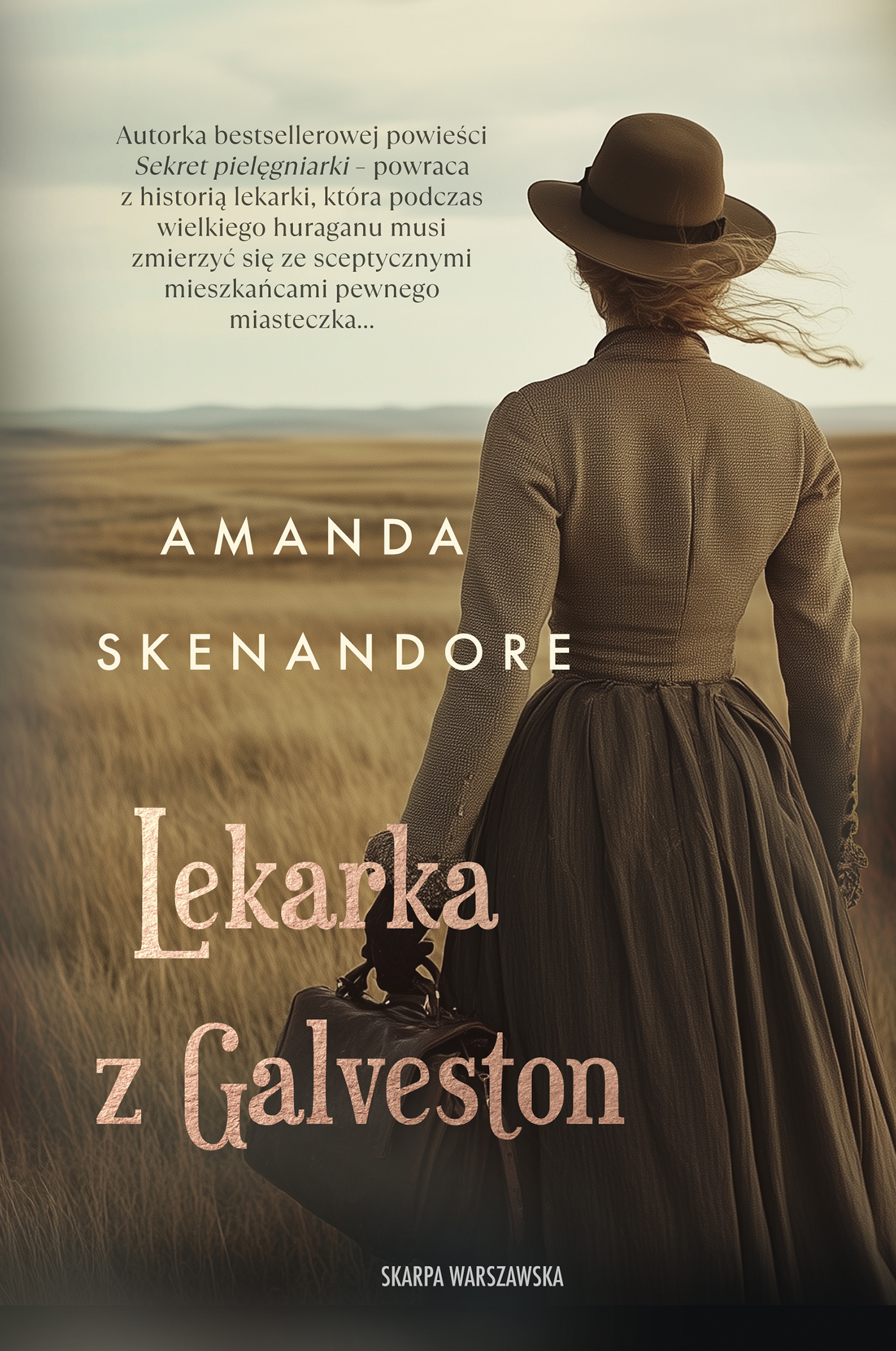 Tytuł: Lekarka z Galveston
Autor: Amanda Skenandore
Wydawnictwo: Skarpa Warszawska
Formaty: EPUB, MOBI