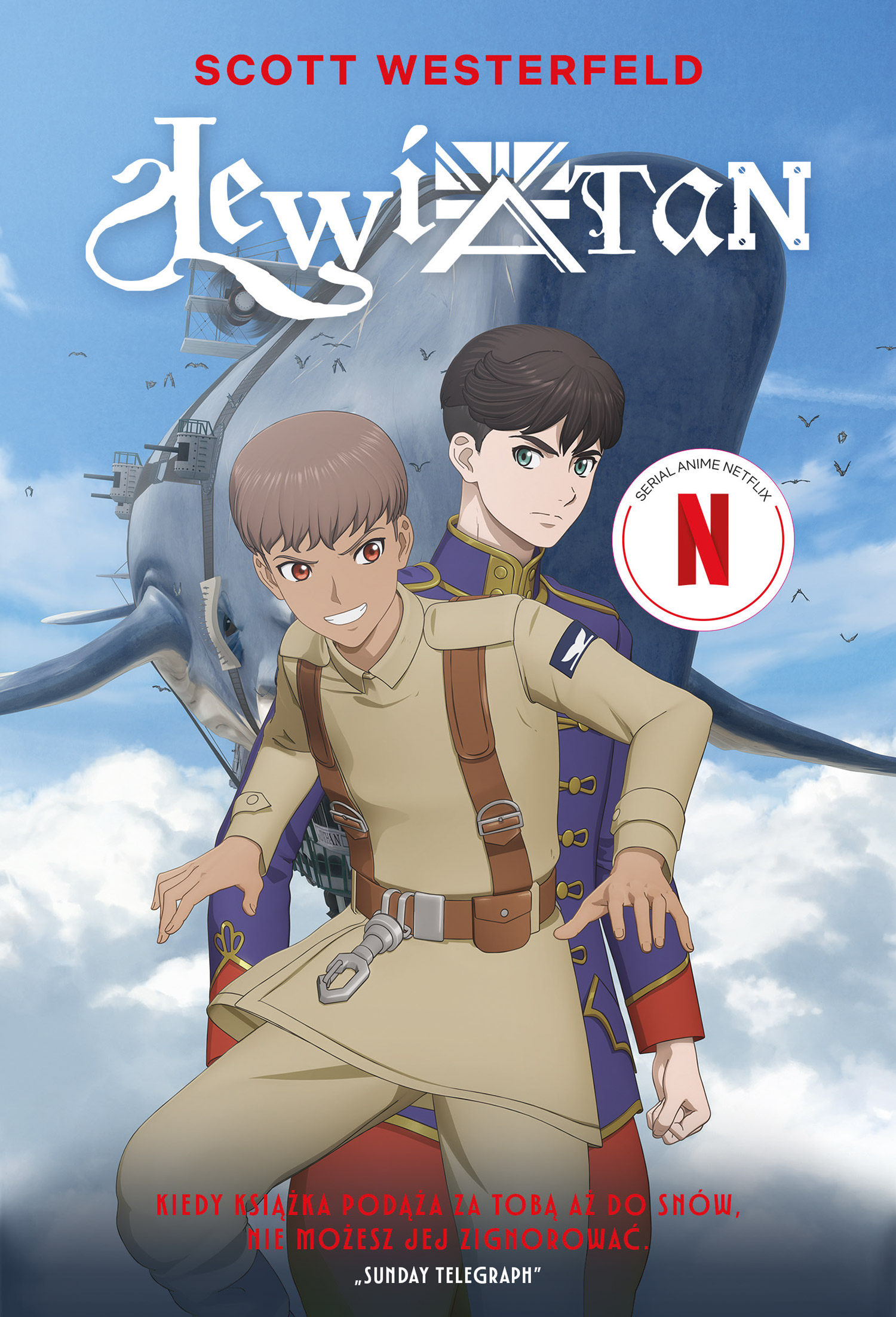 Tytuł: Lewiatan (#1). Lewiatan
Autor: Scott Westerfeld
Wydawnictwo: Wydawnictwo Nowa Baśń
Formaty: EPUB