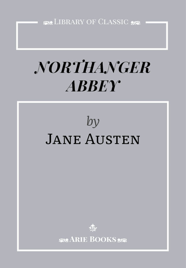 Library of Classic. Northanger Abbey — okładka e-booka