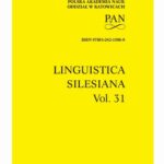 Linguistica Silesiana, vol. 31 — okładka e-booka