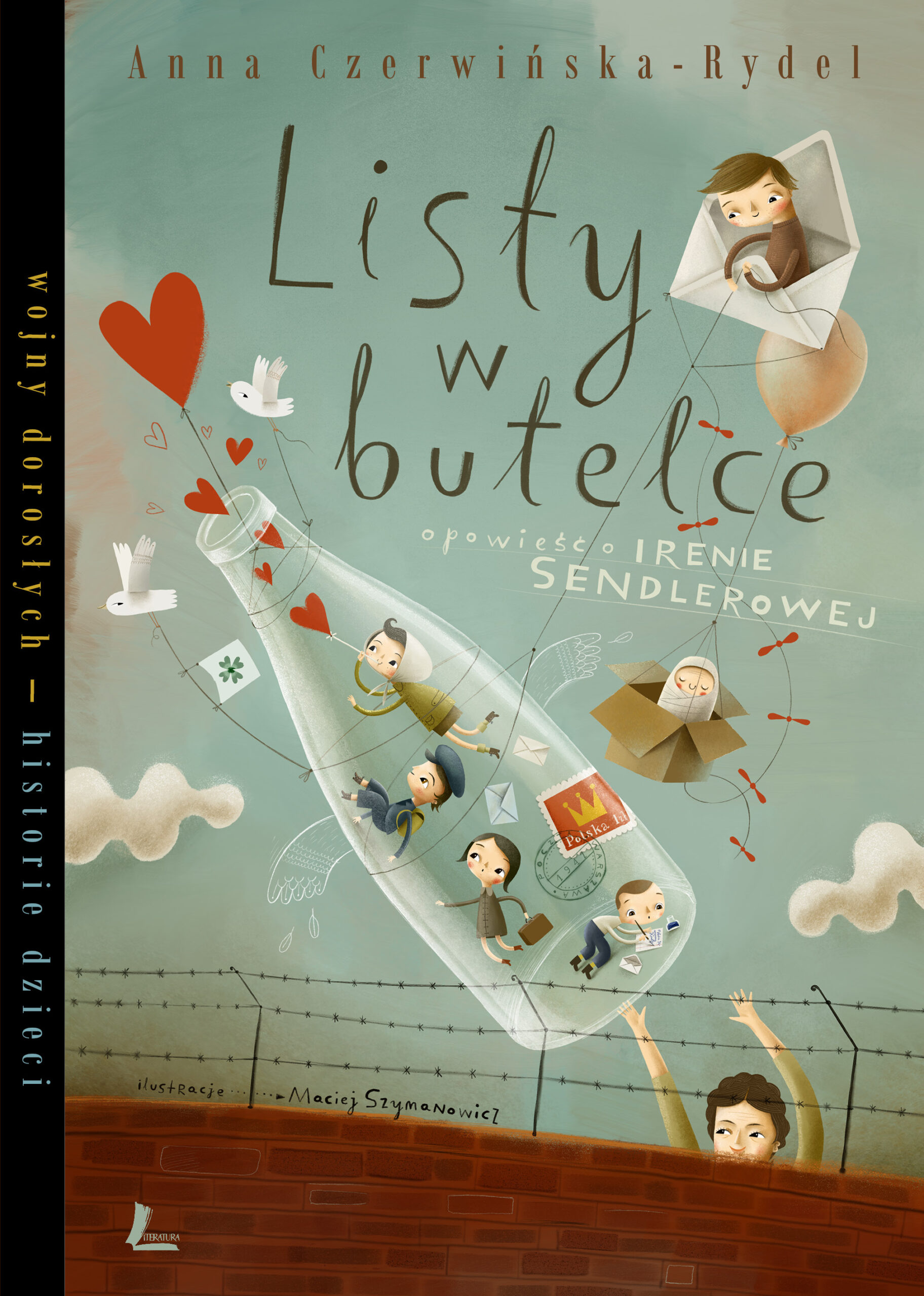 Listy w butelce. opowieść o Irenie Sendlerowej — okładka e-booka