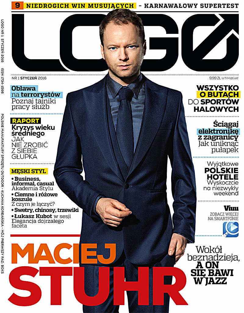 Logo 1/2016. Magazyn dla Mężczyzn — okładka e-booka