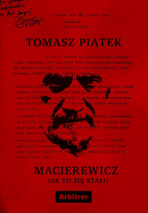 Macierewicz. Jak to się stało — okładka e-booka