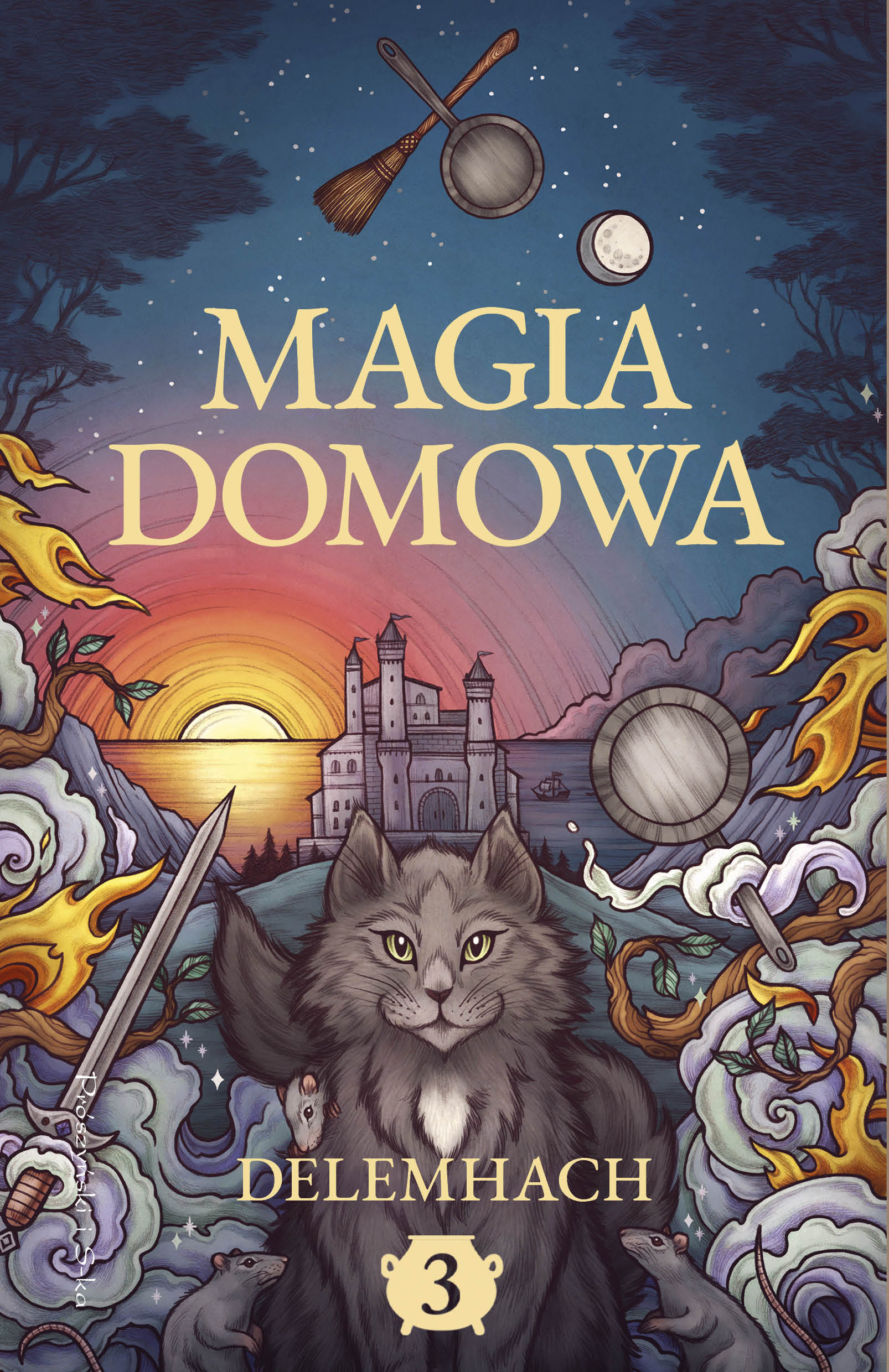 Magia domowa. Tom 3 — okładka e-booka