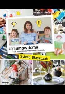 #mamawdomu, czyli poradnik dla kreatywnych rodziców — okładka e-booka