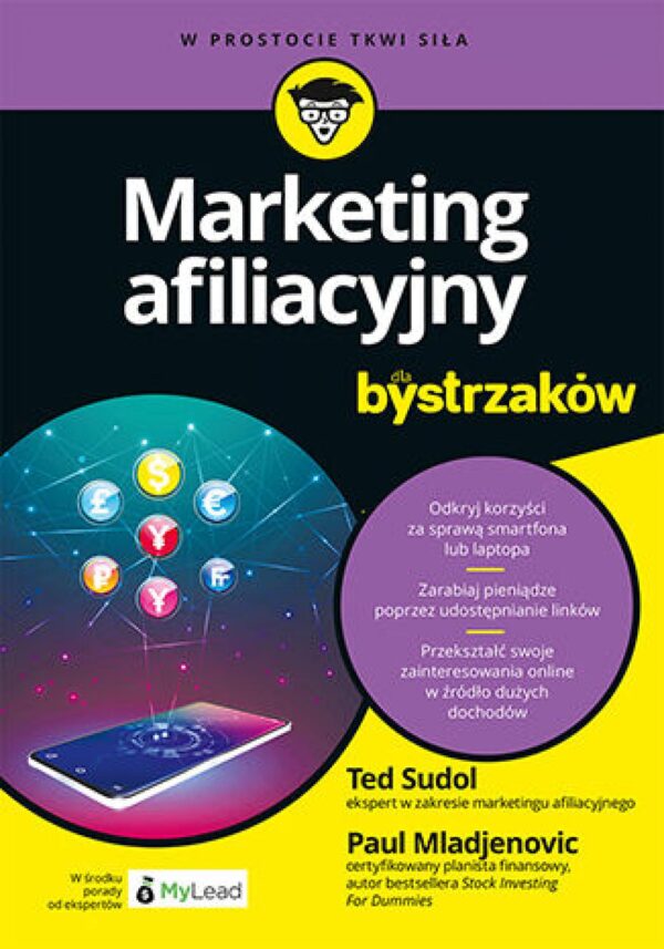 Marketing afiliacyjny dla bystrzaków — okładka e-booka