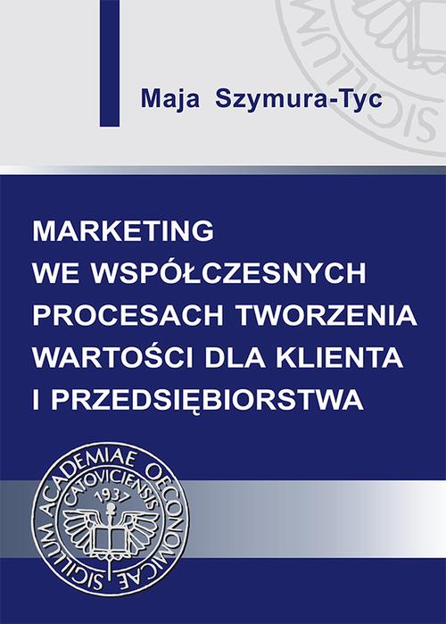Tytuł: Marketing we współczesnych procesach tworzenia wartości dla klienta i przedsiębiorstwa
Autor: Maja Szymura-Tyc
Wydawnictwo: Wydawnictwo Uniwersytetu Ekonomicznego w Katowicach
Formaty: PDF