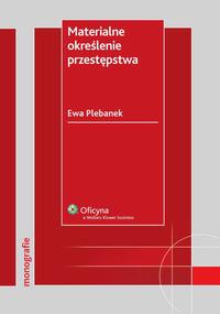 Materialne określenie przestępstwa — okładka e-booka