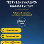 Tytuł: Matura rozszerzona z języka angielskiego. Testy leksykalno-gramatyczne
Autor: Maciej Pawski
Wydawnictwo: Bookplan.pl Joanna Zimny
Formaty: PDF