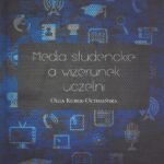 Media studenckie a wizerunek uczelni — okładka e-booka