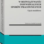 Mediacja w rozwiązywaniu indywidualnych sporów pracowniczych — okładka e-booka