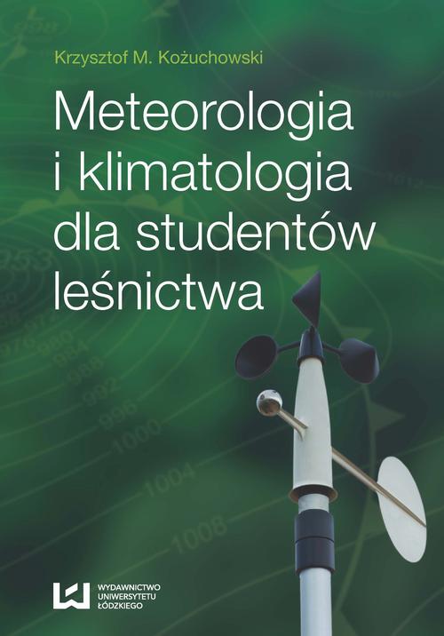Meteorologia i klimatologia dla studentów leśnictwa — okładka e-booka