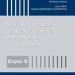 Tytuł: Metody i modele analiz ilościowych w ekonomii i zarządzaniu
Autor: 
Wydawnictwo: Wydawnictwo Uniwersytetu Ekonomicznego w Katowicach
Formaty: PDF