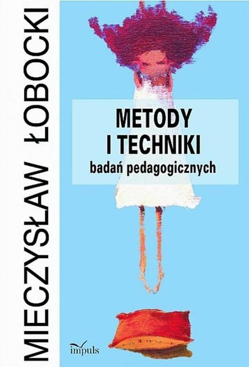 Metody i techniki badań pedagogicznych — okładka e-booka