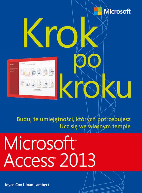 Microsoft Access 2013 Krok po kroku — okładka e-booka