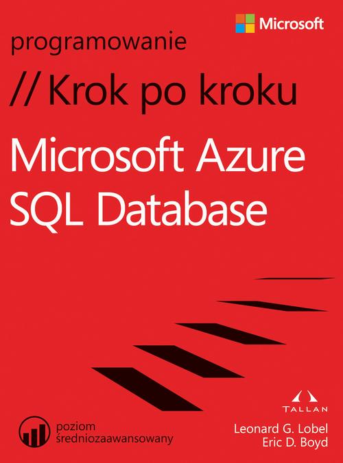 Microsoft Azure SQL Database Krok po kroku — okładka e-booka
